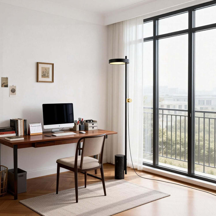 Lormix Floor Lamp – Postmodern Minimalist Marble Floor Lamp