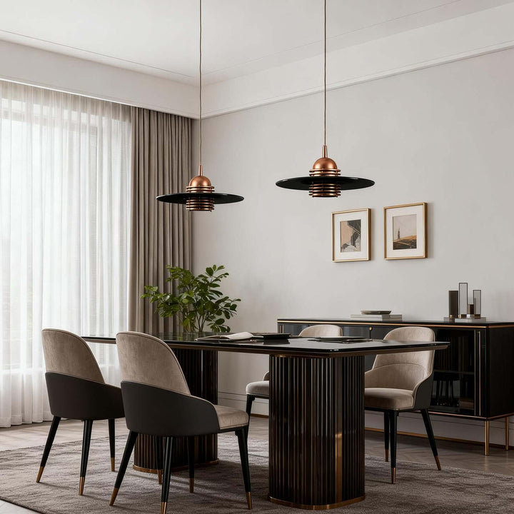 Loryx Pendant Light – Modern Stylish Dining Room Glass Light
