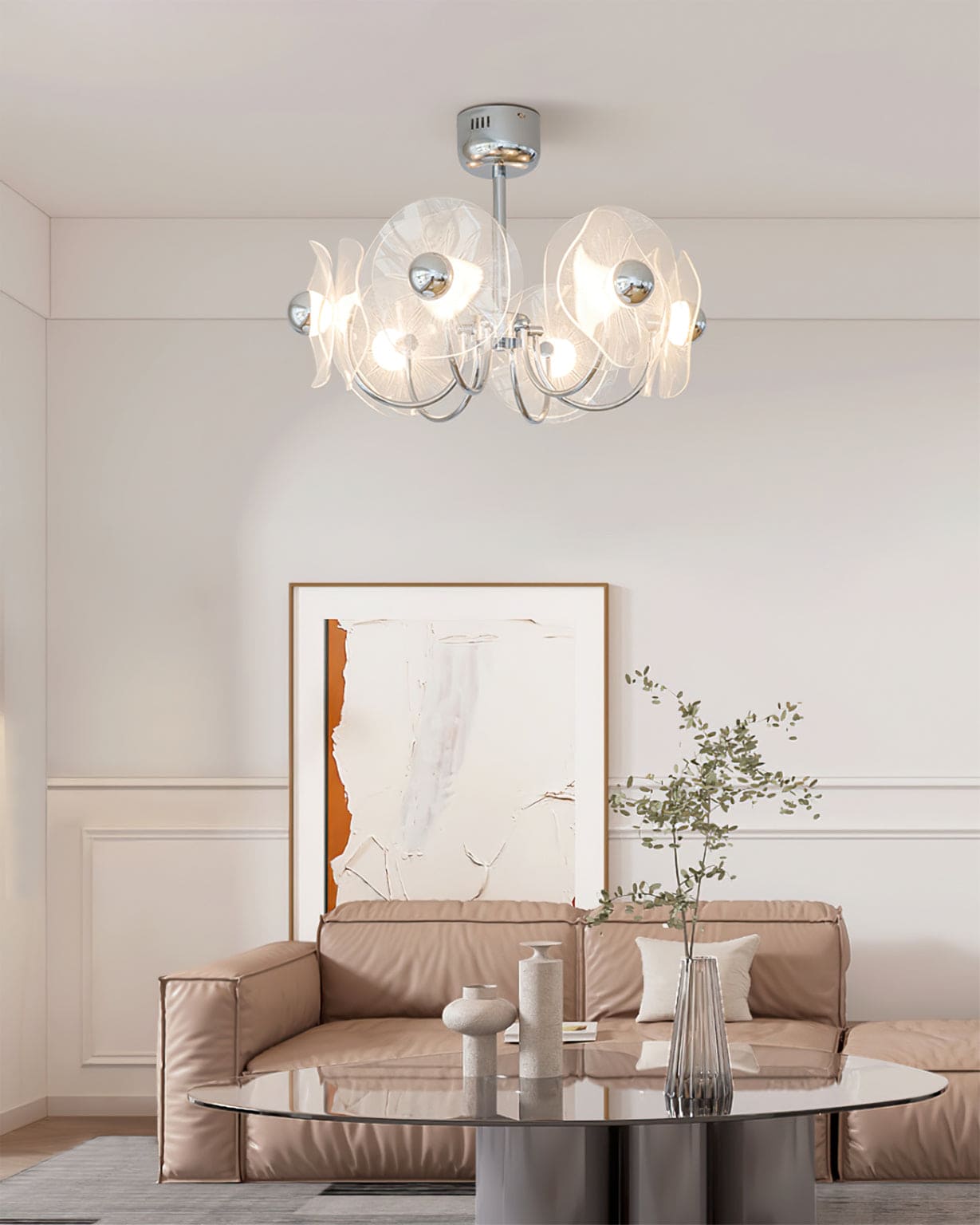 Lotus Chandelier - Vinlighting