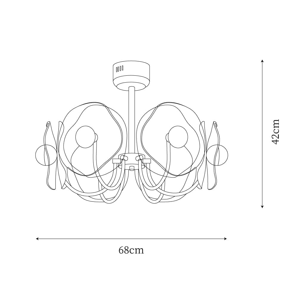 Lotus Chandelier - Vinlighting