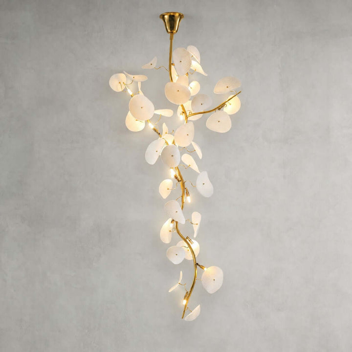 Lotus Leaf Stairs Chandelier