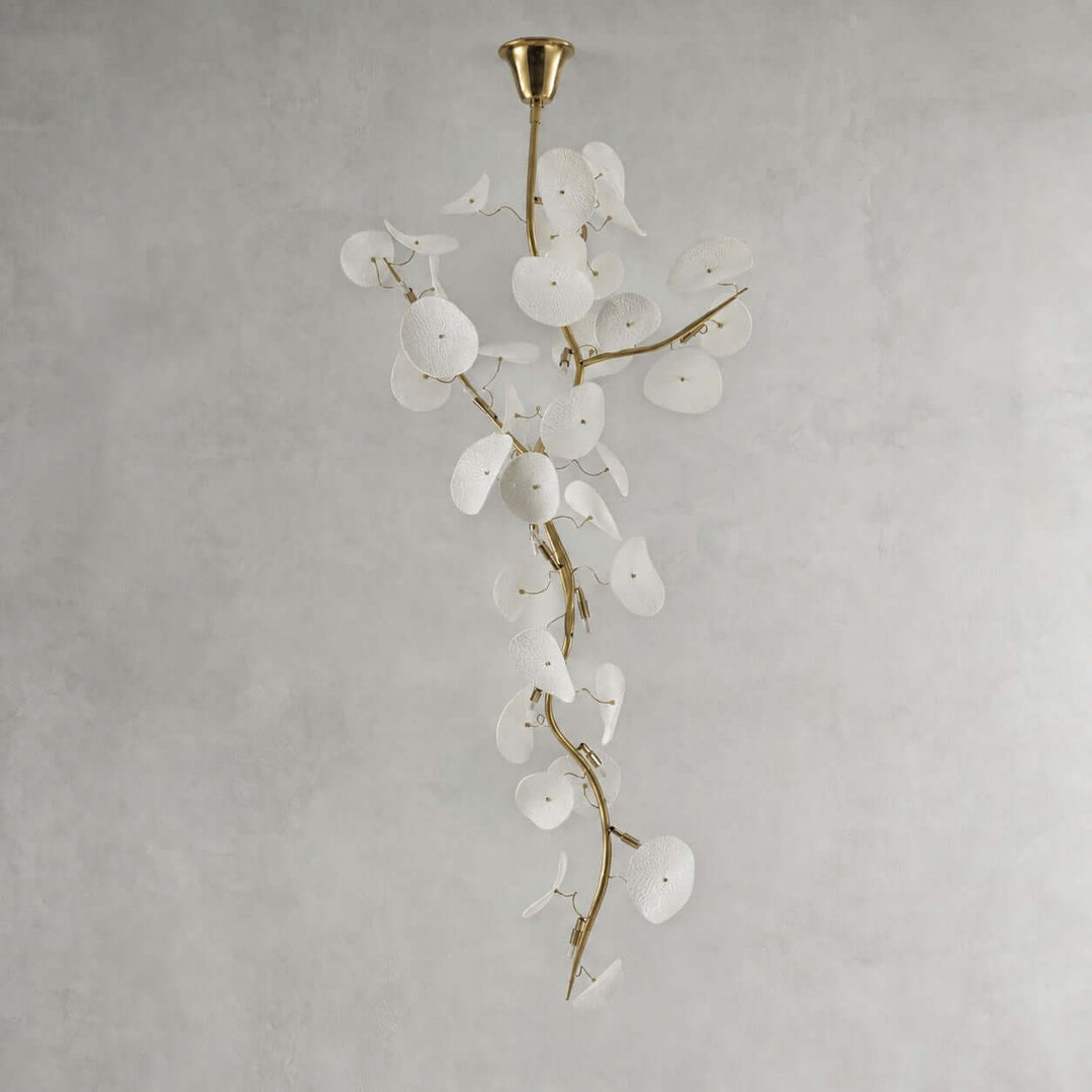Lotus Leaf Stairs Chandelier