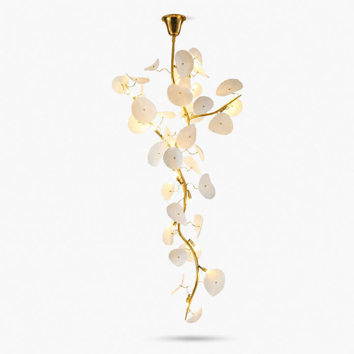 Lotus Leaf Stairs Chandelier