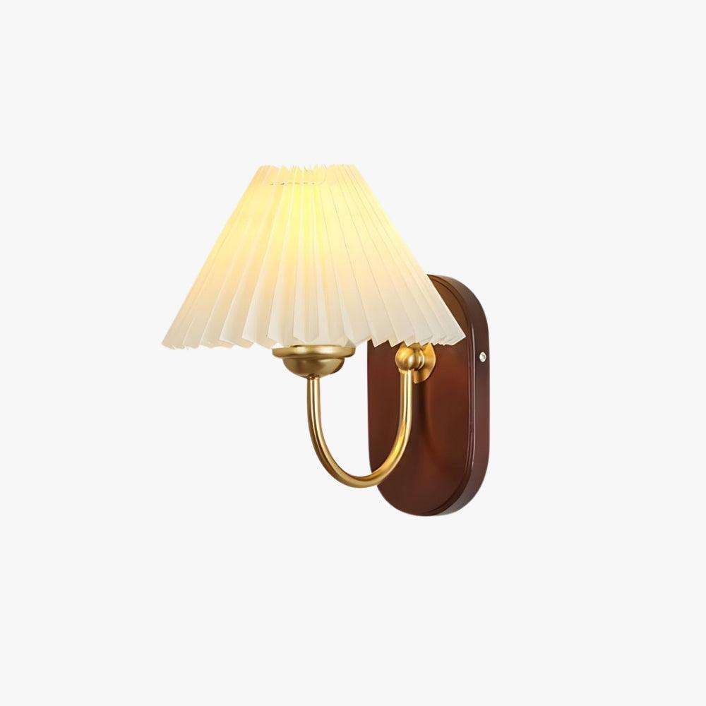 Louise Wall Lamp | Wood Vintage Light For Bedside | Vinlighting | Vinlighting | Vinlighting