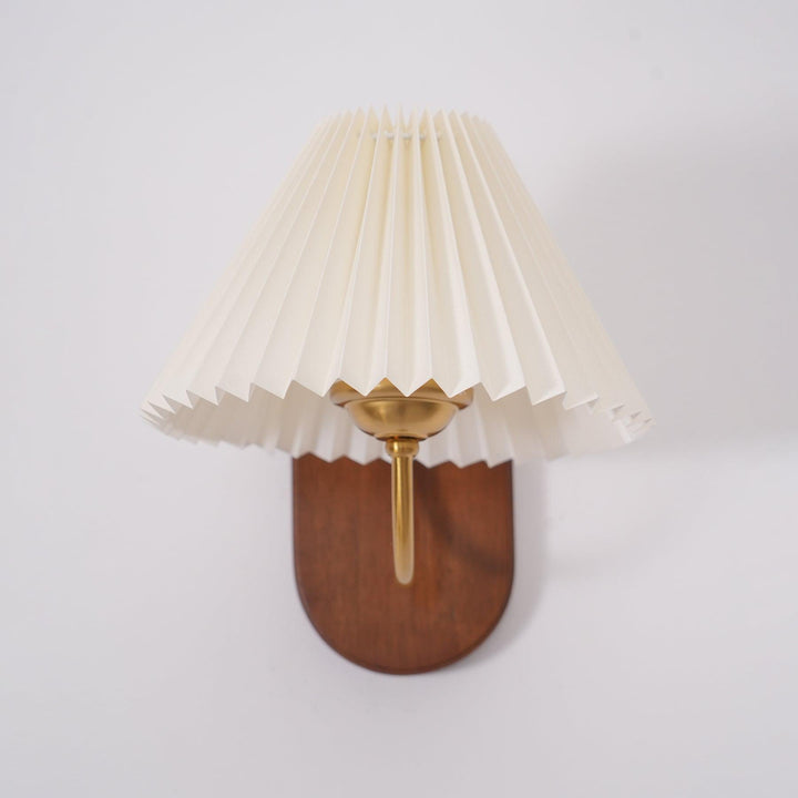 Louise Wall Lamp | Wood Vintage Light For Bedside | Vinlighting | Vinlighting | Vinlighting
