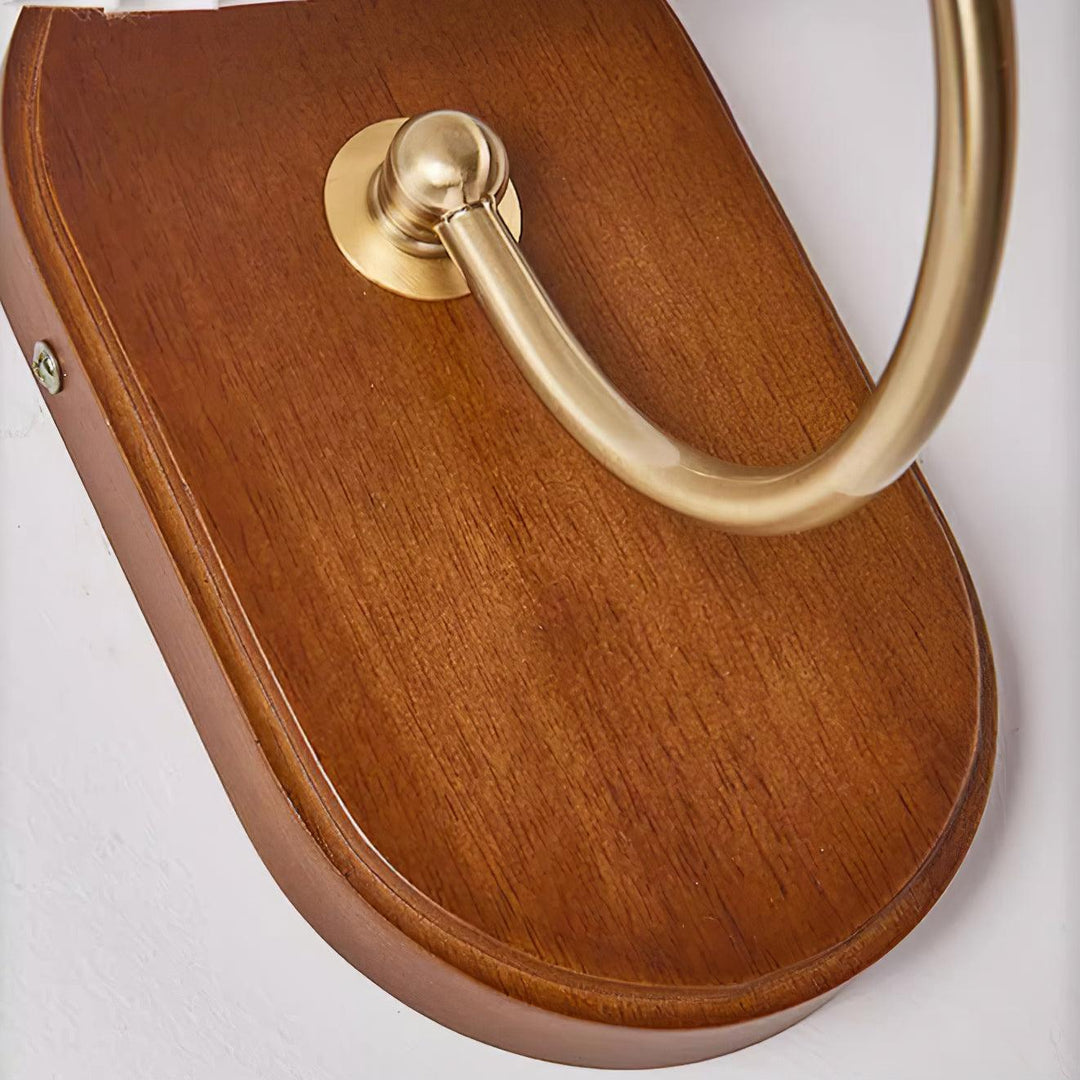 Louise Wall Lamp | Wood Vintage Light For Bedside | Vinlighting | Vinlighting | Vinlighting