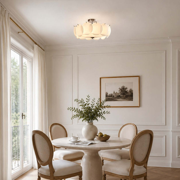 Lucerne Ceiling Light – French Bedroom Glass Ceiling Lamp | Vinlighting