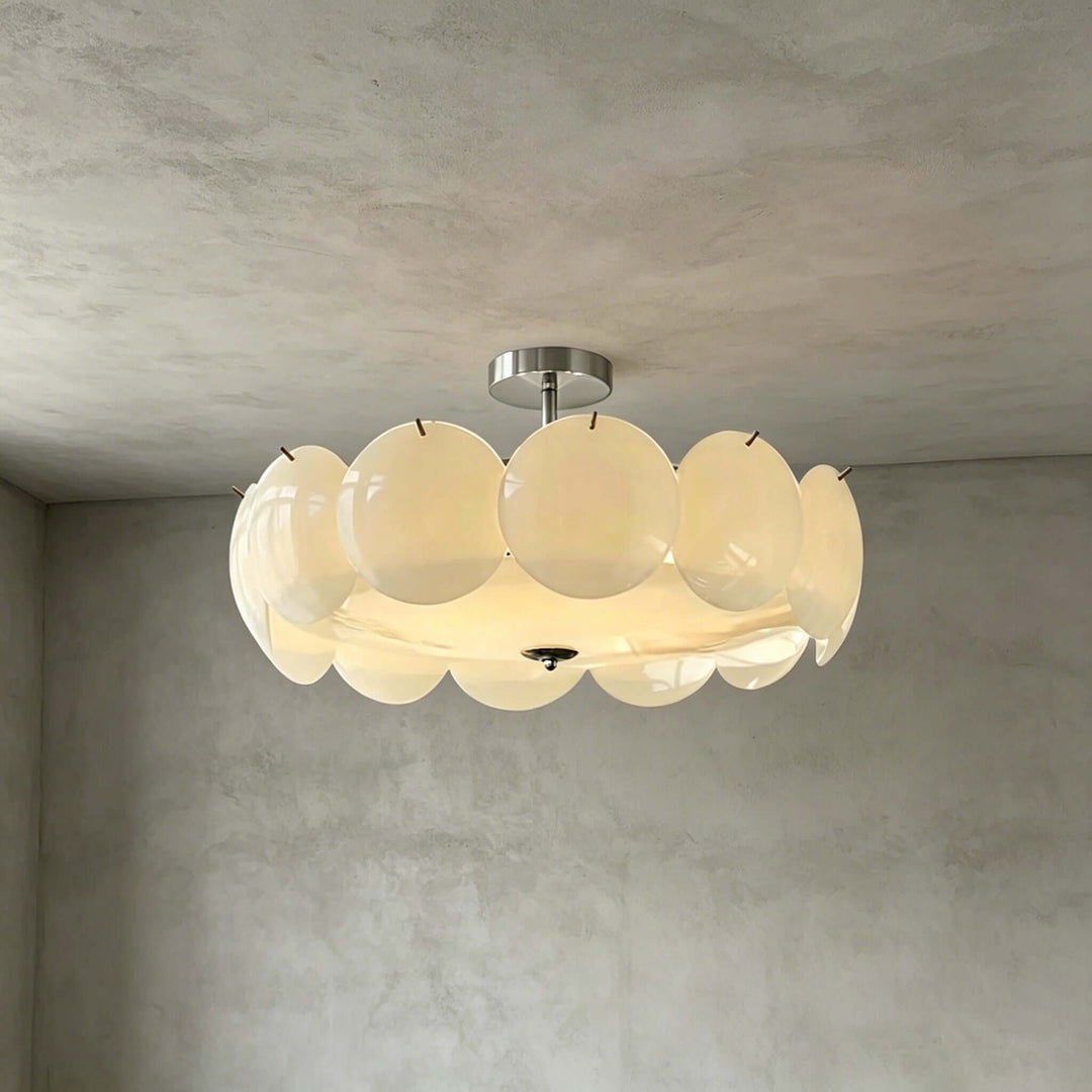 Lucerne Ceiling Light – French Bedroom Glass Ceiling Lamp | Vinlighting