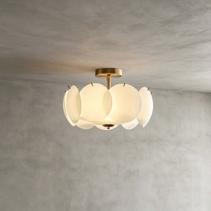 Lucerne Ceiling Light – French Bedroom Glass Ceiling Lamp | Vinlighting