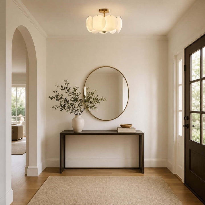 Lucerne Ceiling Light – French Bedroom Glass Ceiling Lamp | Vinlighting