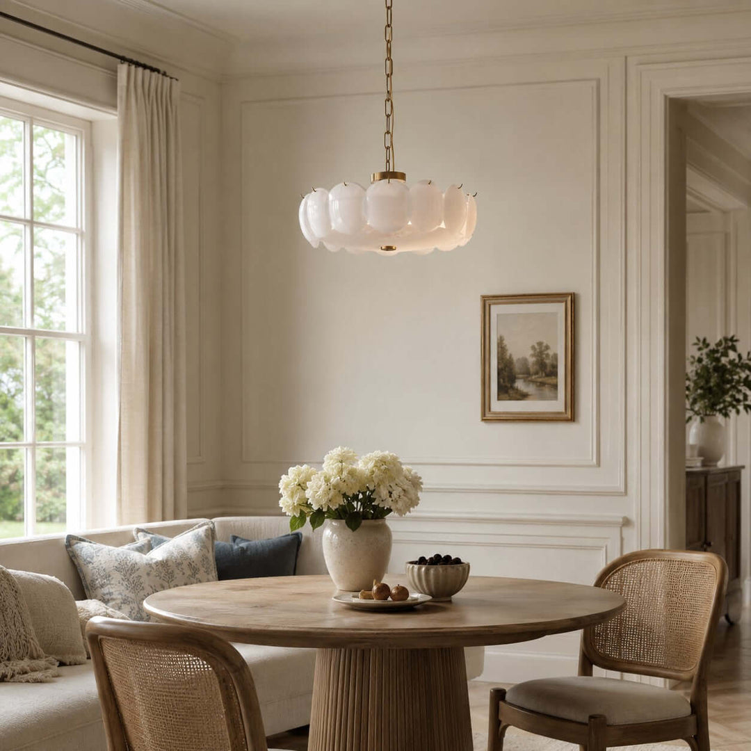 Lucerne Chandelier – Modern French Glass Chandelier for Dining | Vinlighting