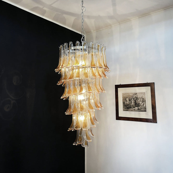Lufra Chandelier – Handmade Murano Glass, Mid Century Luxury | Vinlighting