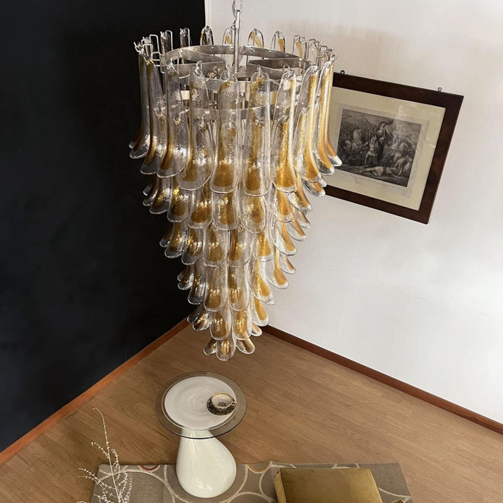Lufra Chandelier – Handmade Murano Glass, Mid Century Luxury | Vinlighting