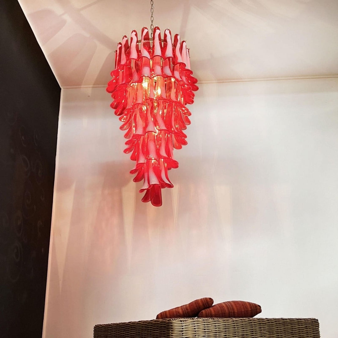 Lufra Chandelier – Handmade Murano Glass, Mid Century Luxury | Vinlighting