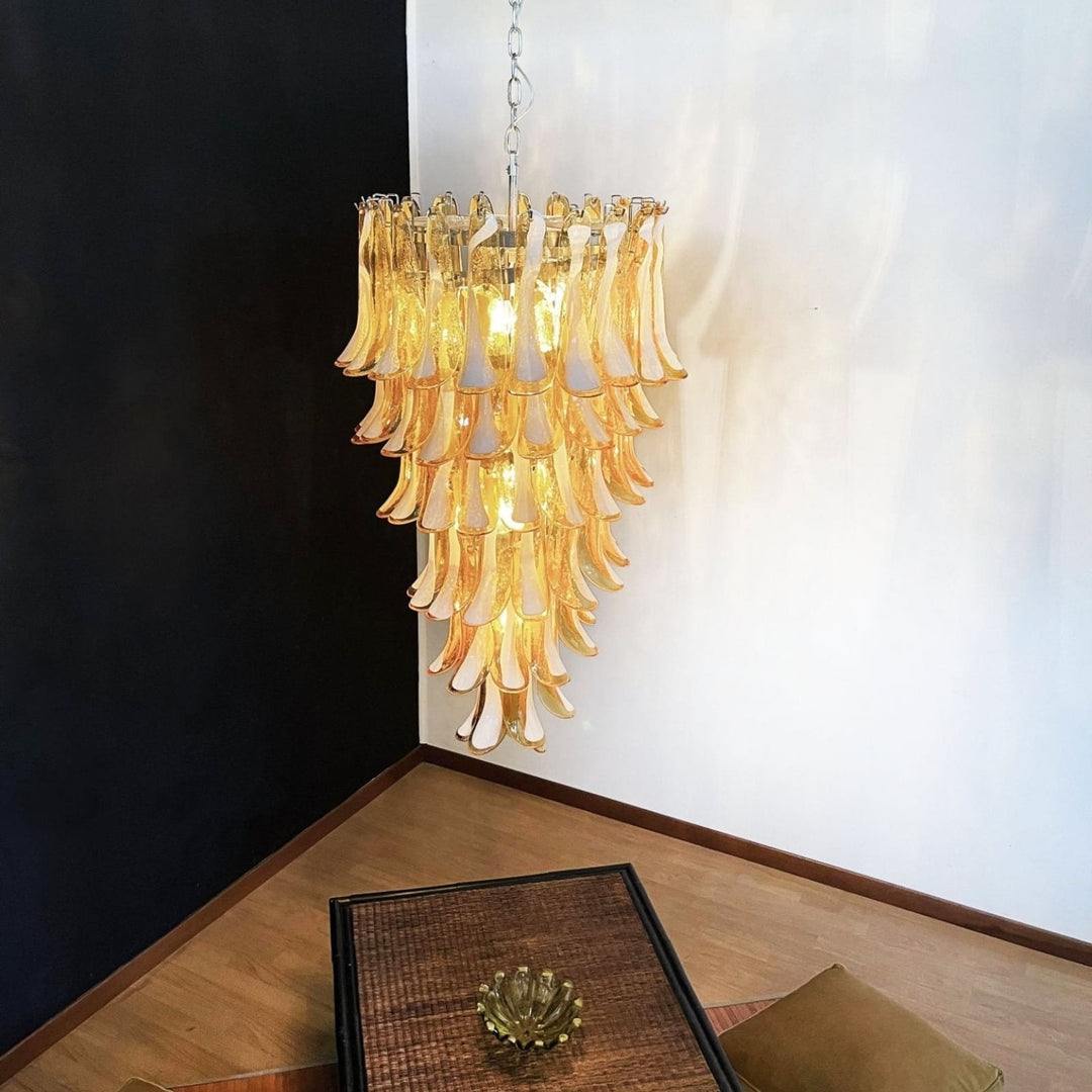Lufra Chandelier – Handmade Murano Glass, Mid Century Luxury | Vinlighting