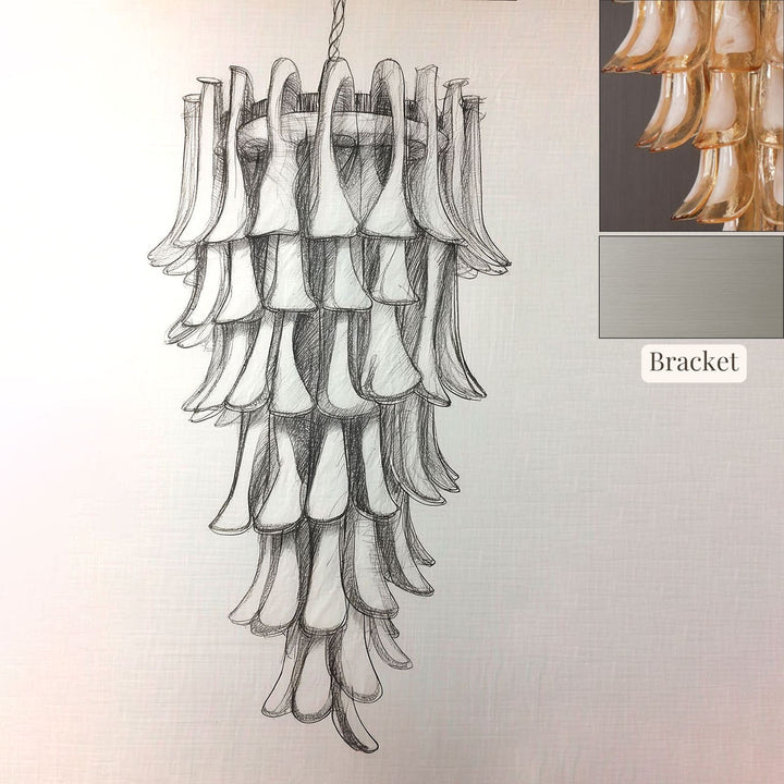 Lufra Chandelier – Handmade Murano Glass, Mid Century Luxury | Vinlighting