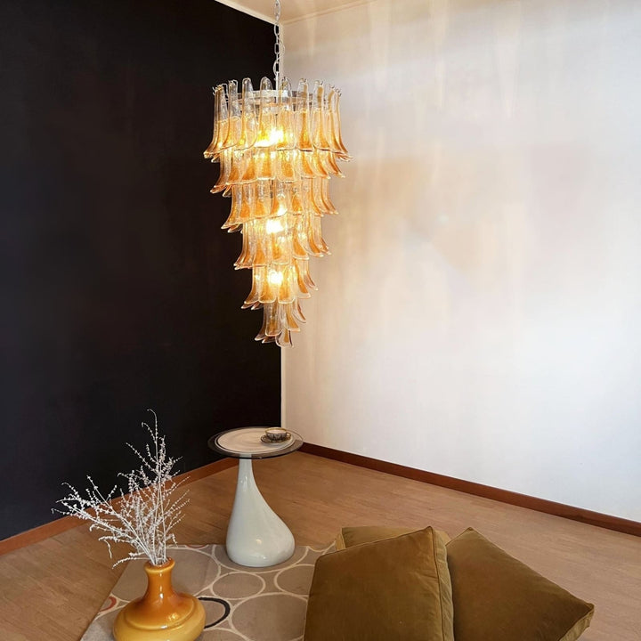 Lufra Chandelier – Handmade Murano Glass, Mid Century Luxury | Vinlighting