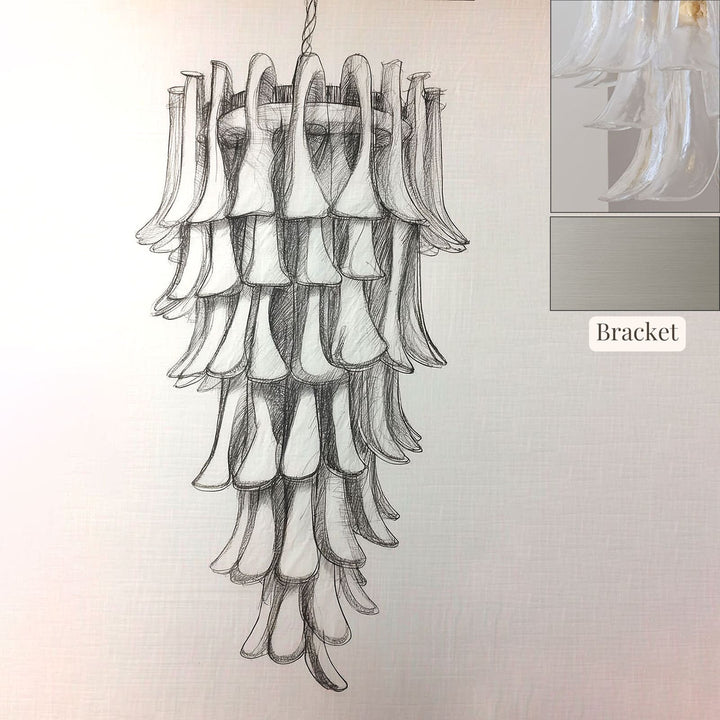 Lufra Chandelier – Handmade Murano Glass, Mid Century Luxury | Vinlighting