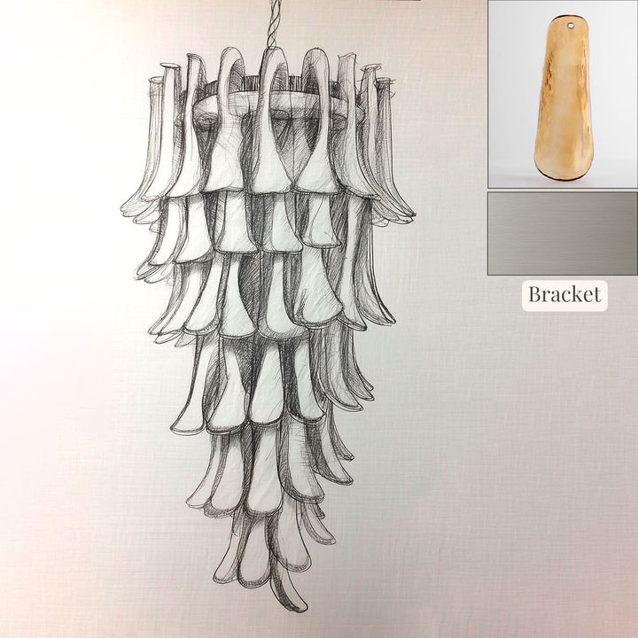 Lufra Chandelier – Handmade Murano Glass, Mid Century Luxury | Vinlighting