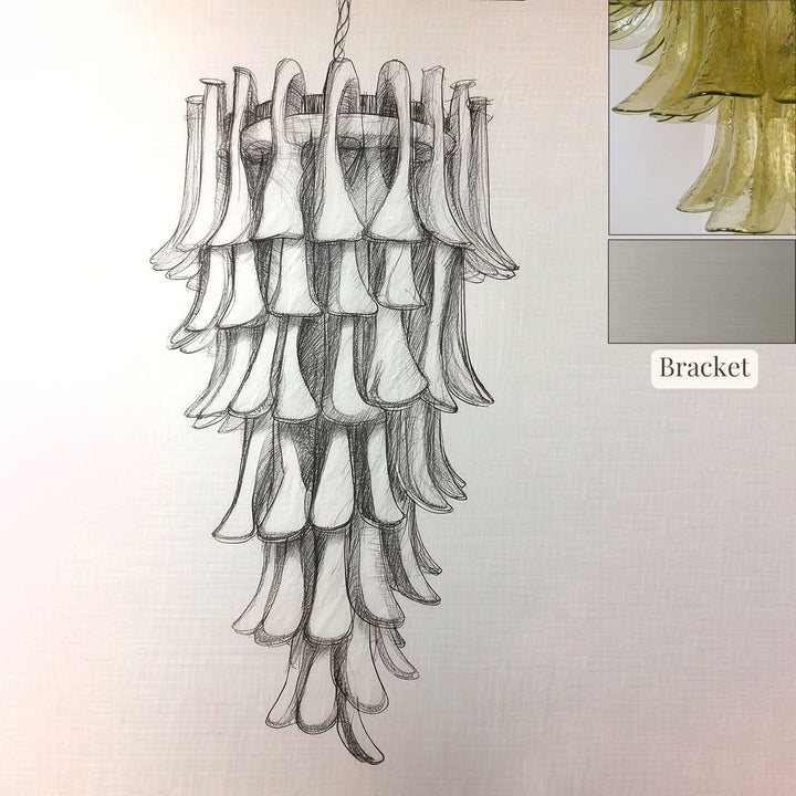 Lufra Chandelier – Handmade Murano Glass, Mid Century Luxury | Vinlighting