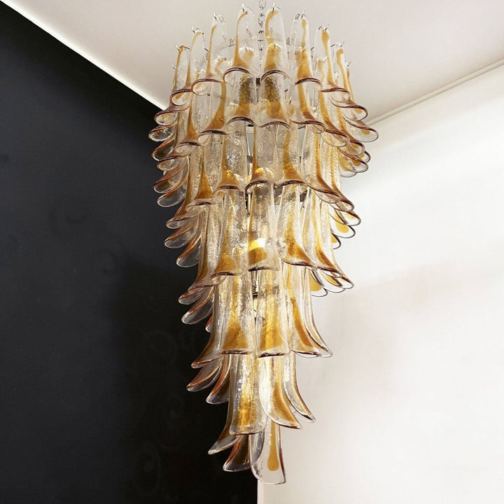 Lufra Chandelier – Handmade Murano Glass, Mid Century Luxury | Vinlighting