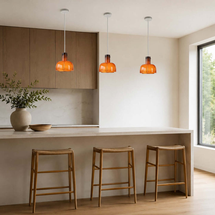 Lumira Pendant Light – Modern Glass Island Mini Pendant Lamp | Vinlighting