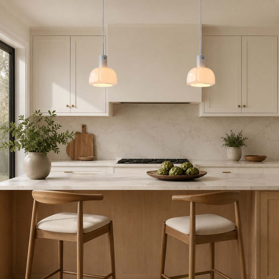 Lumira Pendant Light – Modern Glass Island Mini Pendant Lamp | Vinlighting