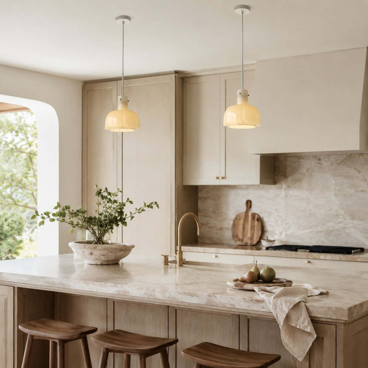 Lumira Pendant Light – Modern Glass Island Mini Pendant Lamp | Vinlighting