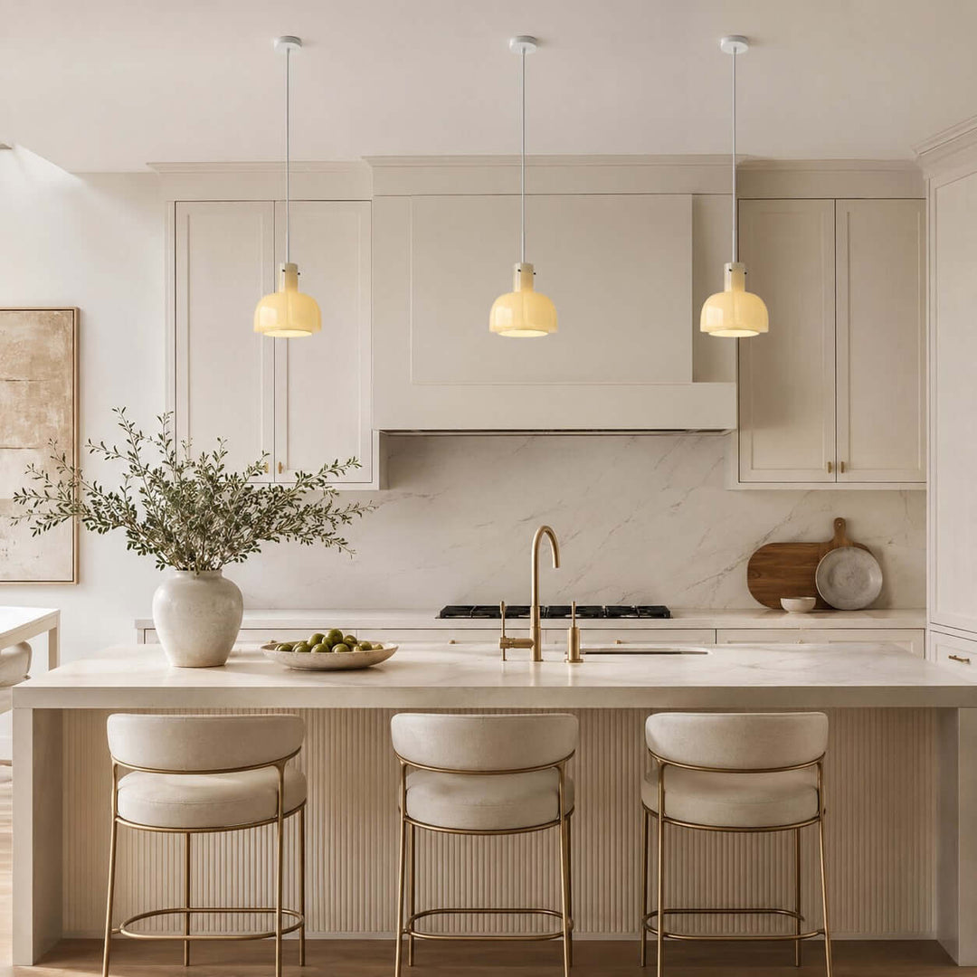 Lumira Pendant Light – Modern Glass Island Mini Pendant Lamp | Vinlighting