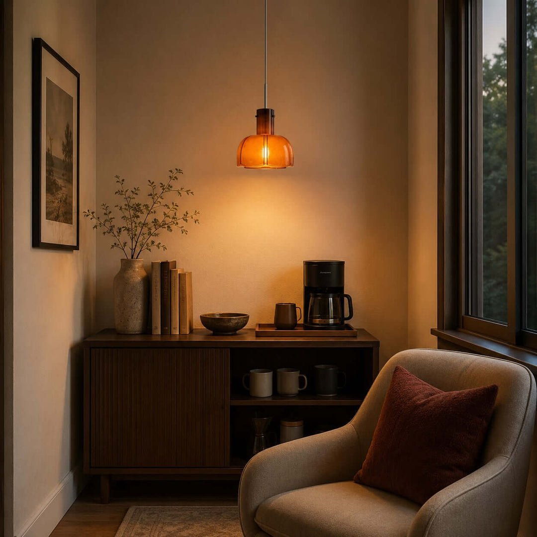 Lumira Pendant Light – Modern Glass Island Mini Pendant Lamp | Vinlighting
