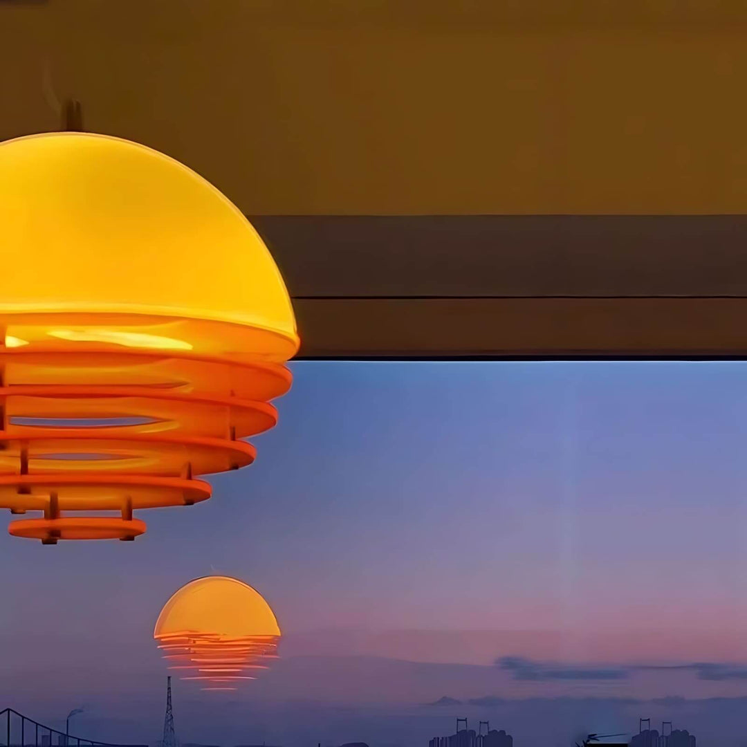 Lumora Pendant Light | Glass Hanging Light & Spherical Light