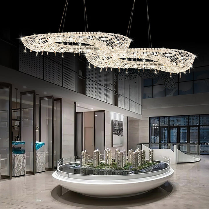 Lumori Oval Chandelier