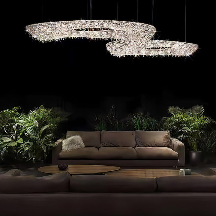 Lumori Oval Chandelier