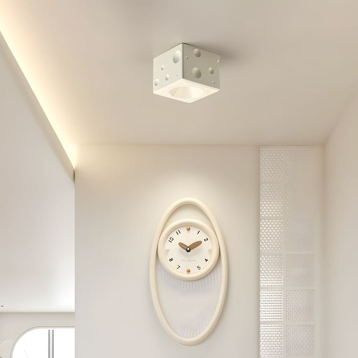 Luneya Ceiling Light - Simple Cheese Block Resin Ceiling Light