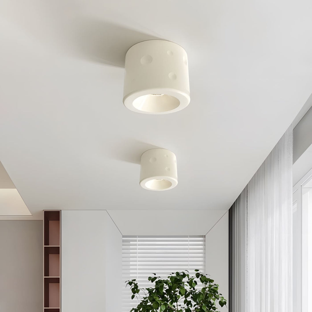 Luneya Ceiling Light - Simple Cheese Block Resin Ceiling Light