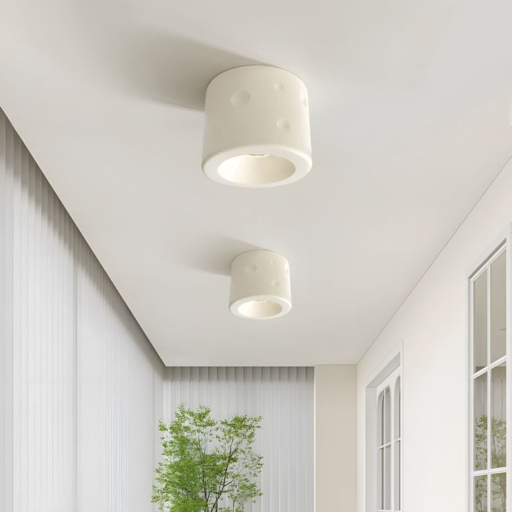 Luneya Ceiling Light - Simple Cheese Block Resin Ceiling Light