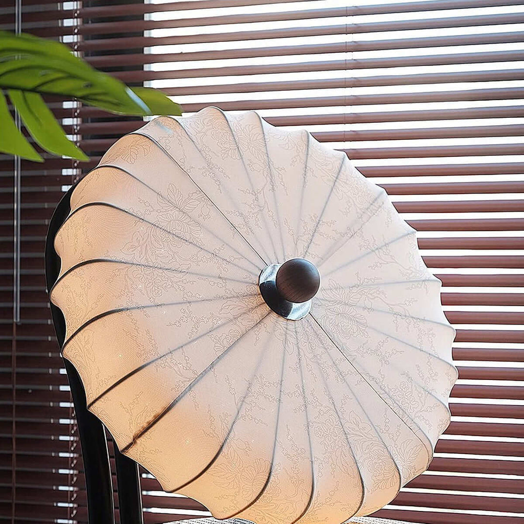 Luneya French Vintage Bedroom Fabric Ceiling Light