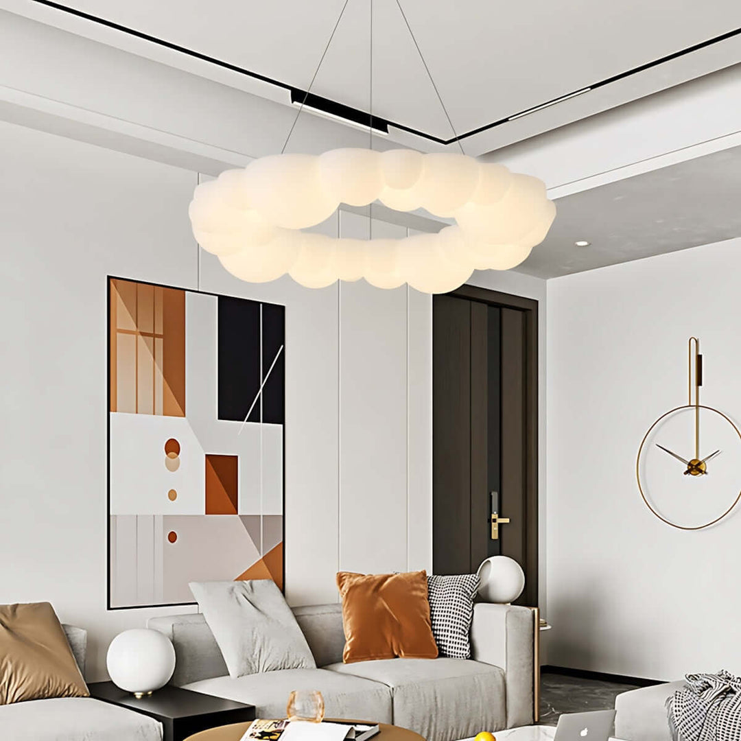 Lunov Chandelier – Nordic Cream Style Creative Decorative Lamp