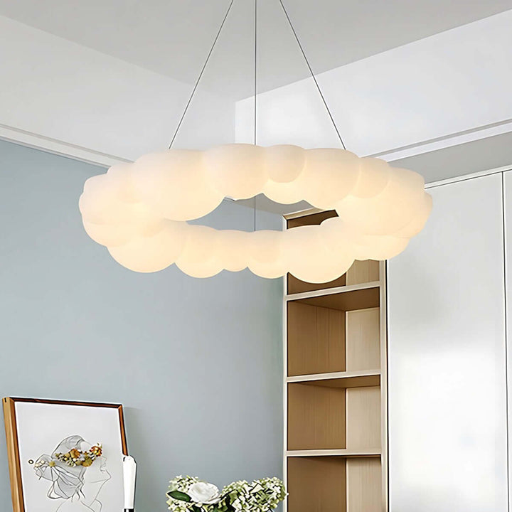 Lunov Chandelier – Nordic Cream Style Creative Decorative Lamp