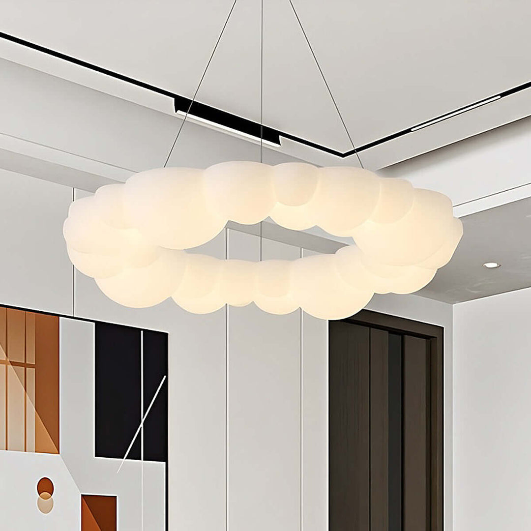 Lunov Chandelier – Nordic Cream Style Creative Decorative Lamp