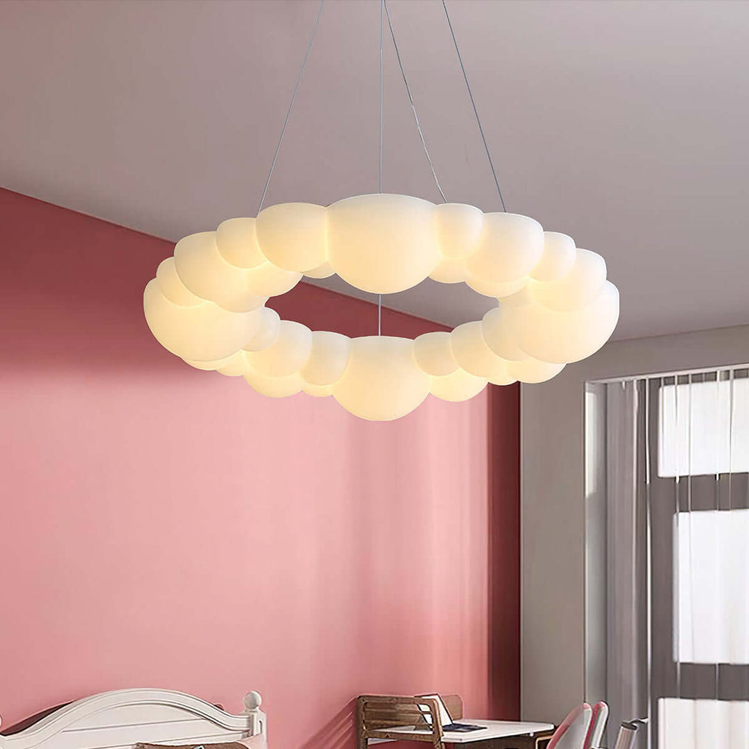Lunov Chandelier – Nordic Cream Style Creative Decorative Lamp
