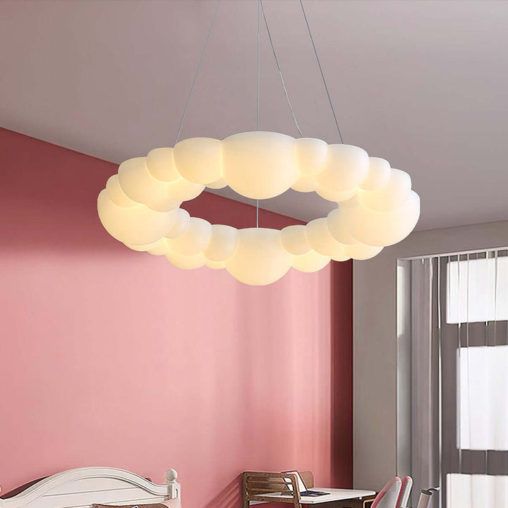Lunov Chandelier – Nordic Cream Style Creative Decorative Lamp