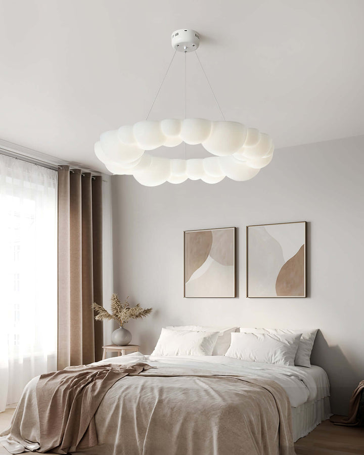 Lunov Chandelier – Nordic Cream Style Creative Decorative Lamp