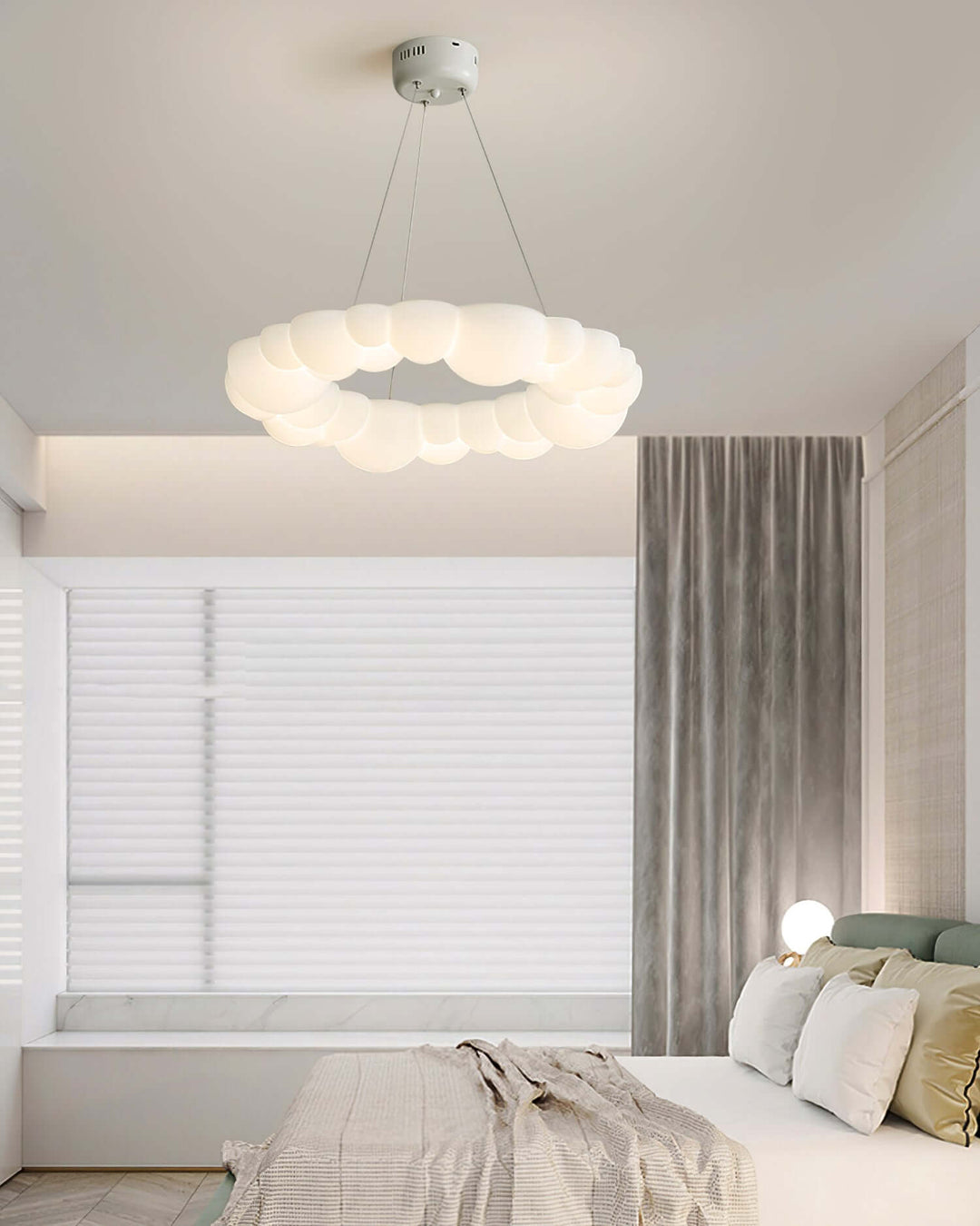 Lunov Chandelier – Nordic Cream Style Creative Decorative Lamp