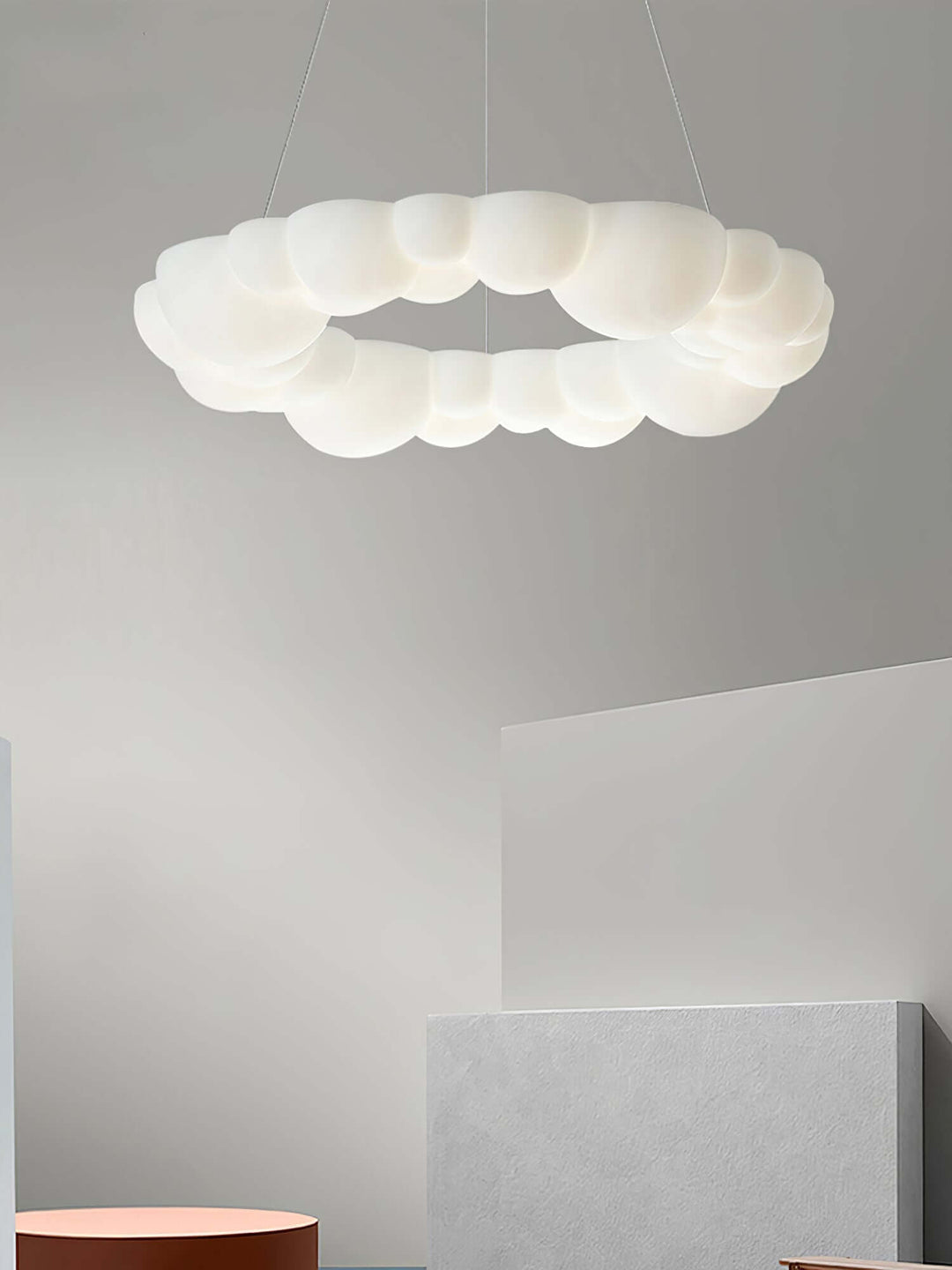 Lunov Chandelier – Nordic Cream Style Creative Decorative Lamp