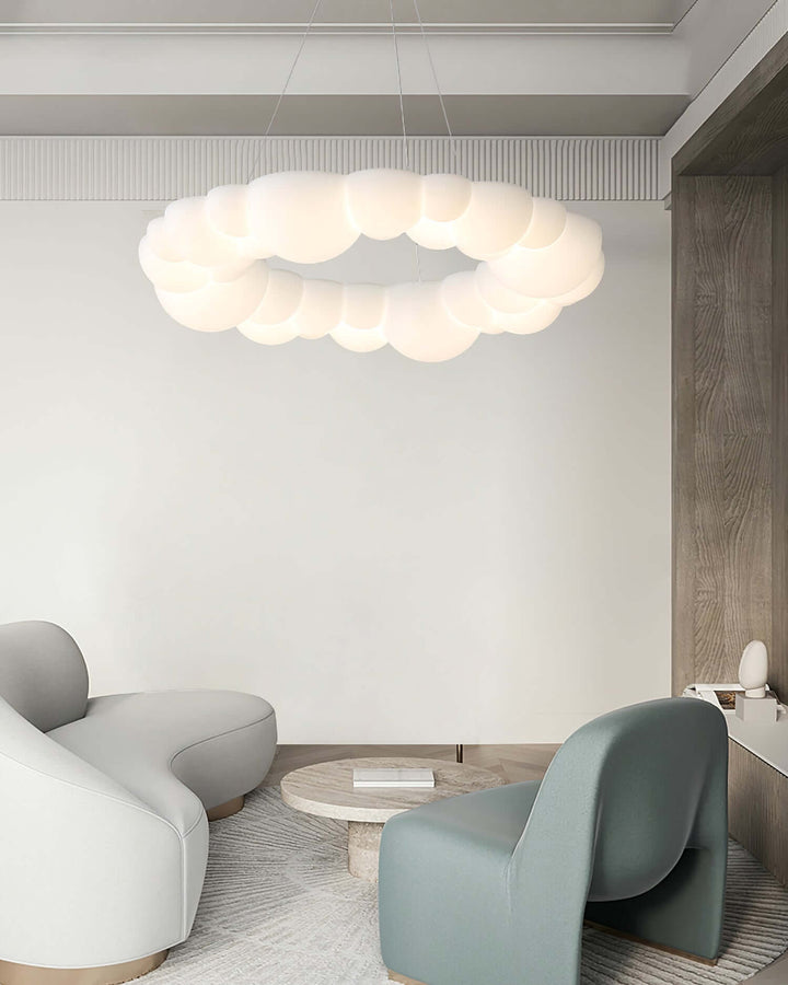 Lunov Chandelier – Nordic Cream Style Creative Decorative Lamp