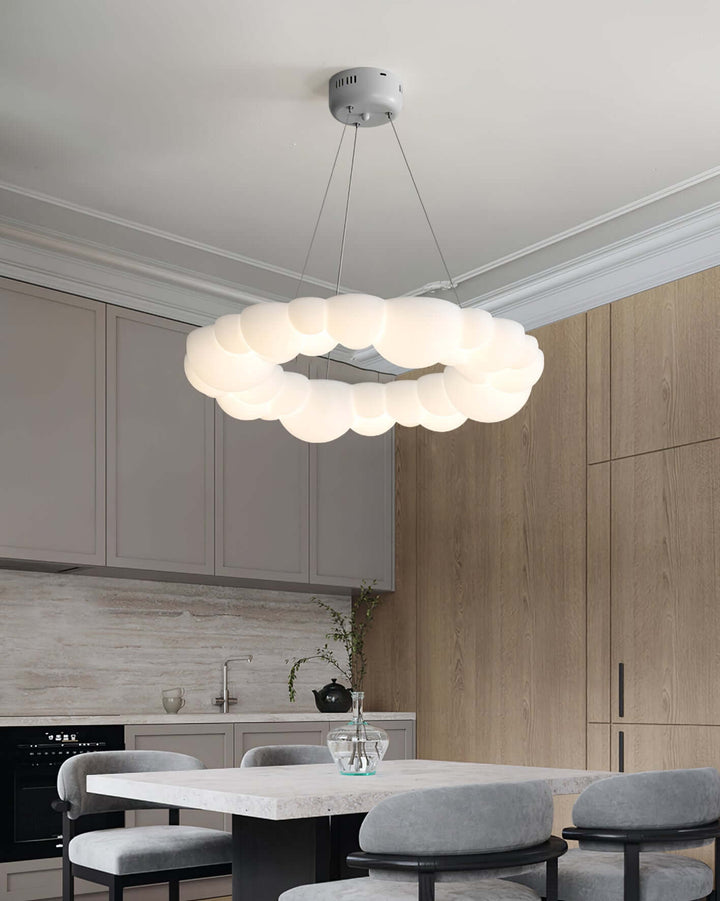 Lunov Chandelier – Nordic Cream Style Creative Decorative Lamp