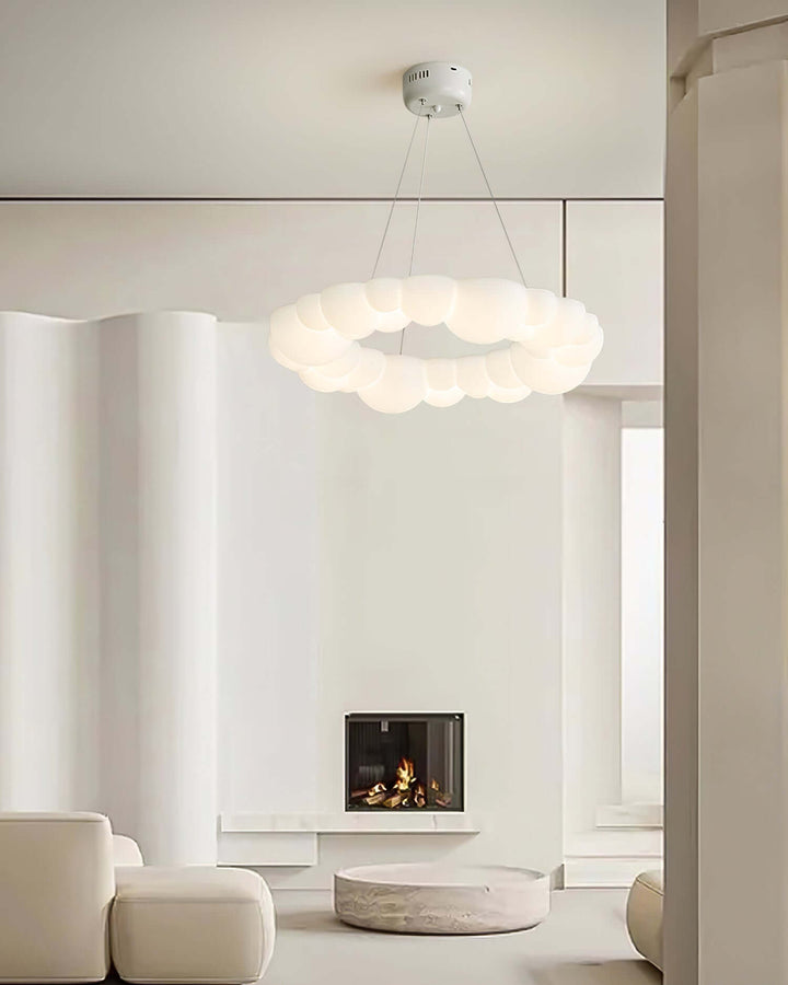 Lunov Chandelier – Nordic Cream Style Creative Decorative Lamp