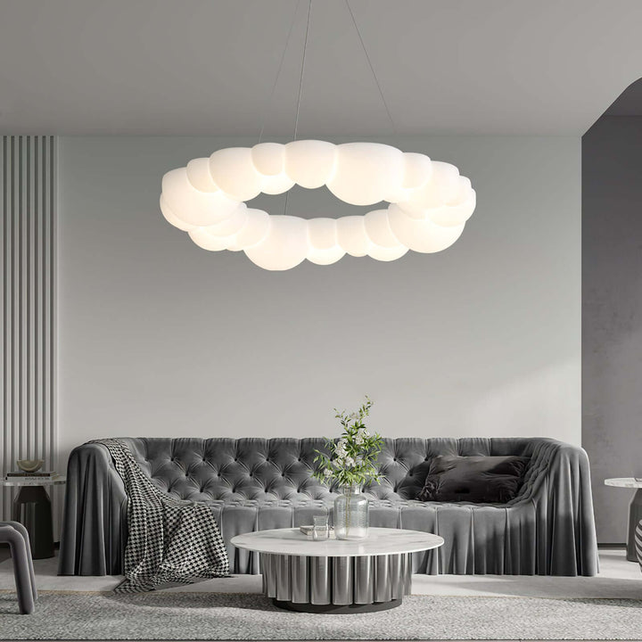 Lunov Chandelier – Nordic Cream Style Creative Decorative Lamp