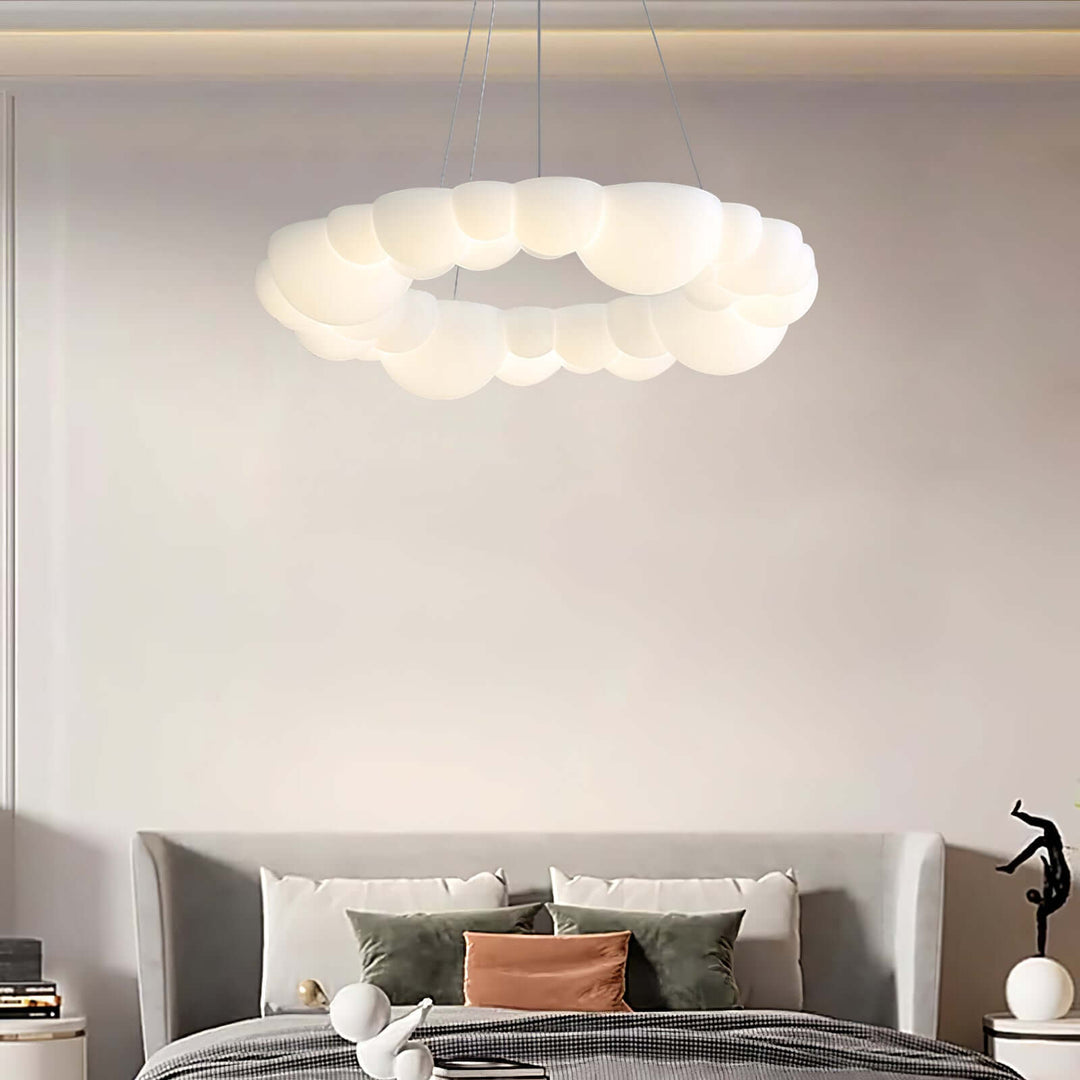 Lunov Chandelier – Nordic Cream Style Creative Decorative Lamp